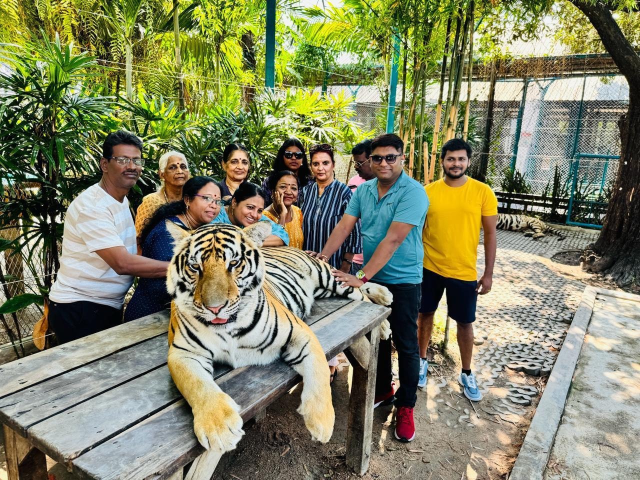 Clients at Tiger Park Pattaya Thailand